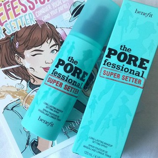 Xịt Khóa Lớp Trang Điểm The Porefessional Super Setter Long-Lasting Makeup Setting Spray 120ml