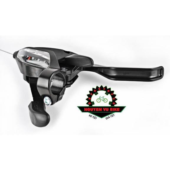 Tay đề xe đạp Shimano ST-EF500 3x7, 3x8 Speed Chính hãng, Bảo hành 6 tháng