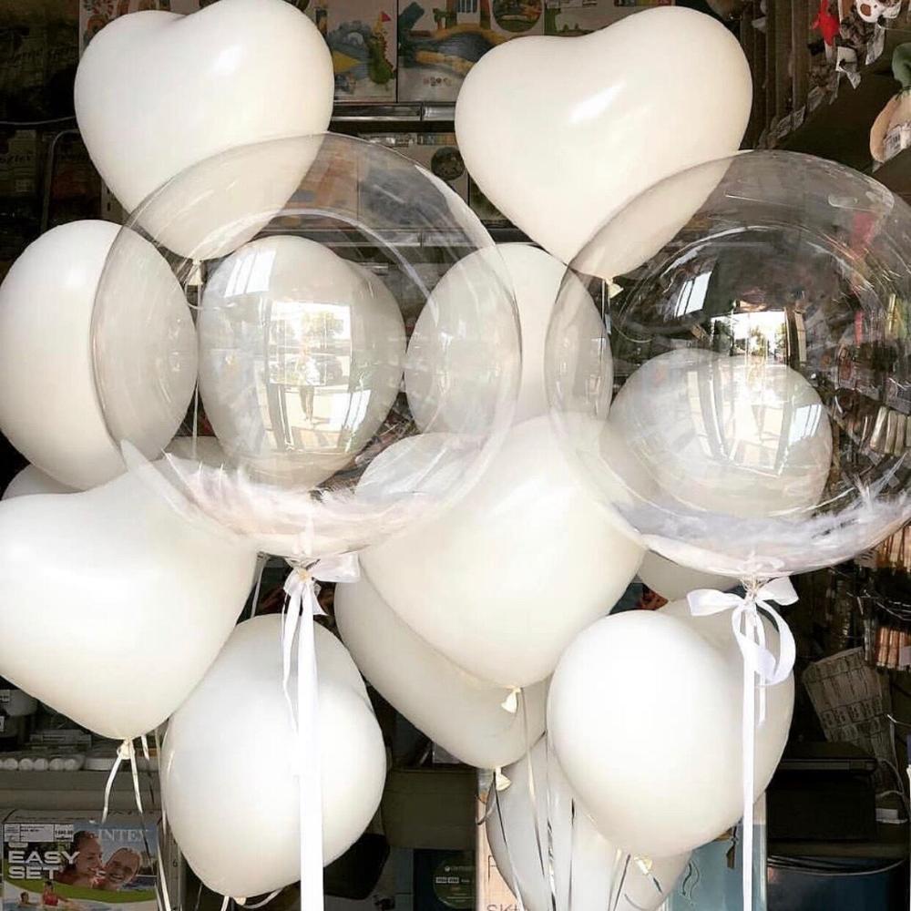 Bong bóng trong suốt kích thước tùy chọn trang trí