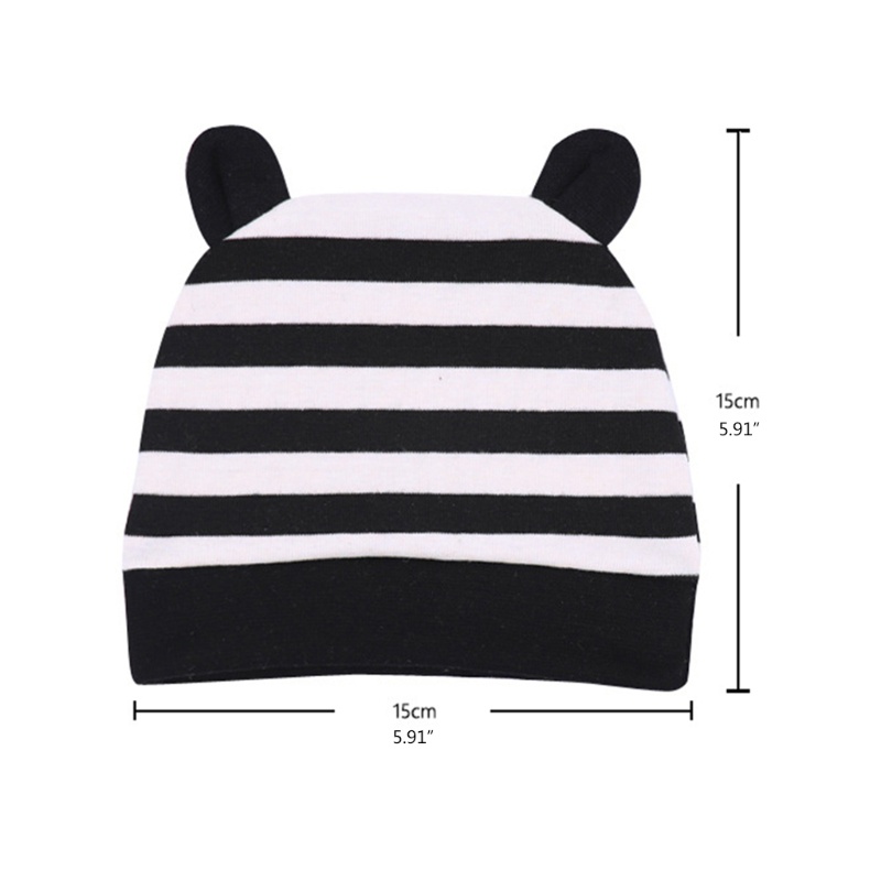 Mũ Turban Tai Gấu Dễ Thương Cho Bé