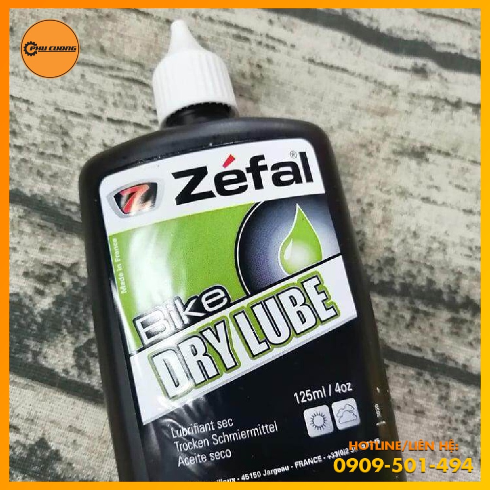 Dầu Bôi Trơn Bảo Vệ Sên Xe Đạp Thể Thao Toàn Diện Zéfal Chain Lube - Giảm Ma Sát, Tiếng Ồn Khi Chạy Xe