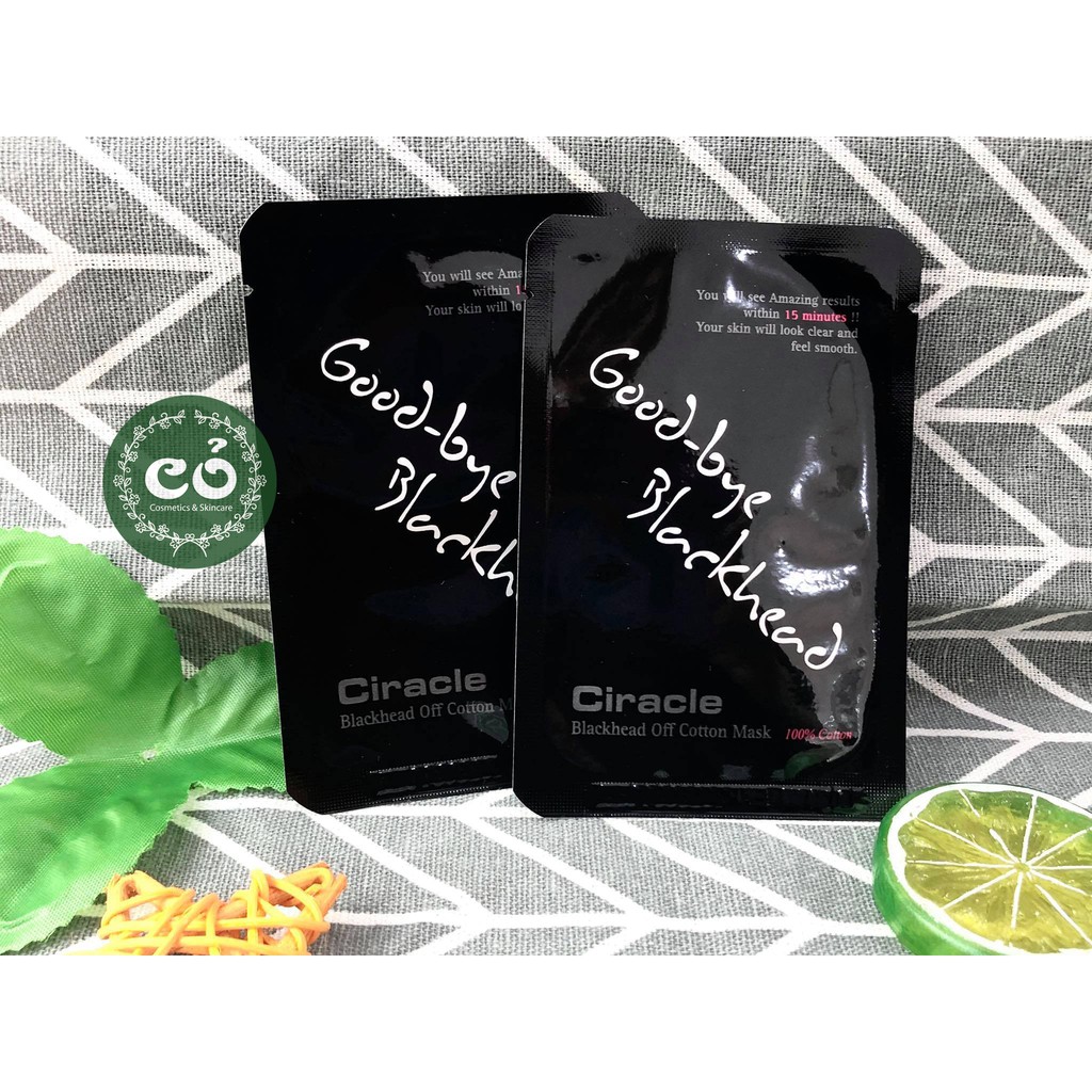 Combo 10 miếng Ciracle Goodbye Blackhead 50ml