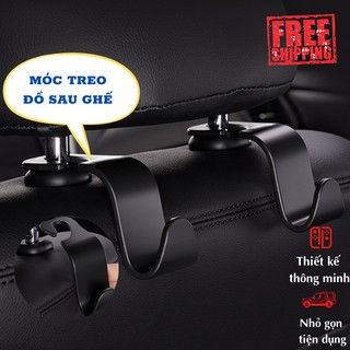 Móc treo đồ sau ghế ô tô , móc treo đồ tiện lợi thông minh ATILA SHOP