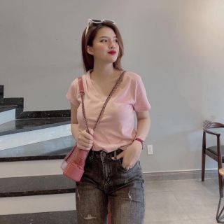 Áo thun cổ tim ♥️ FREE SHIP ♥️ Áo Gap cổ tim
