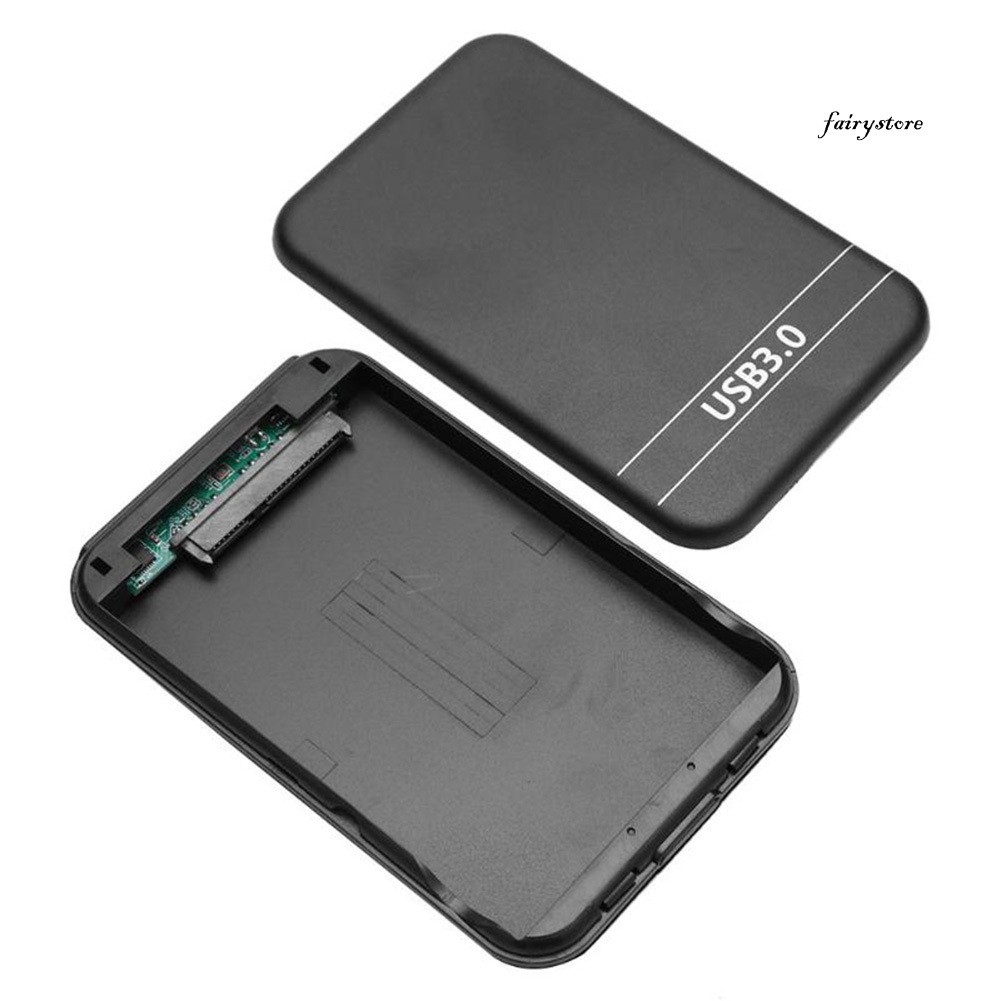 Hộp Đựng Ổ Cứng Ngoài Fs + 2.5inch Sata Usb 3.0 Cho Pc