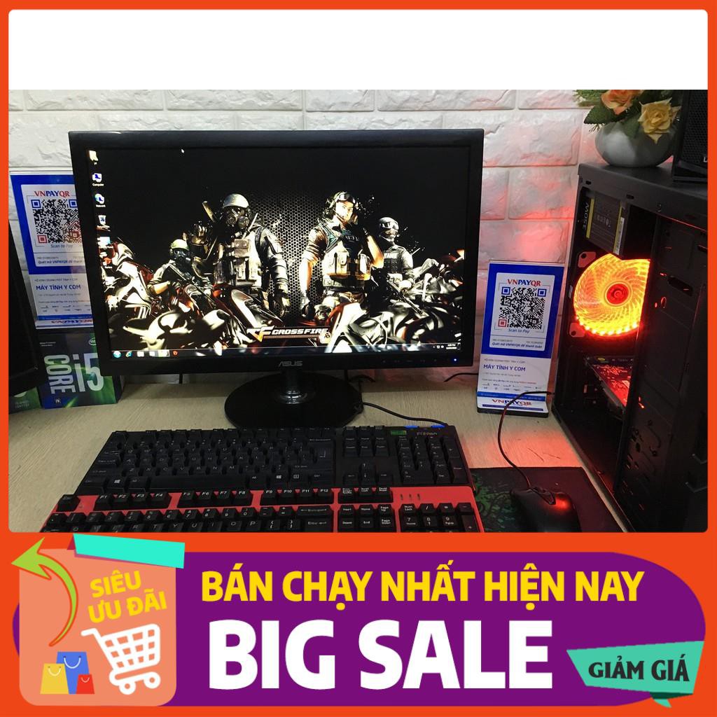 HÀNG CHÍNH HÃNG -  [ Màn 20inh Mới Chip I5 Ram 8G ] Full Bộ Máy Tính Gaming GTA5 PUBG Liên Minh Dota Đột Kích | BigBuy360 - bigbuy360.vn