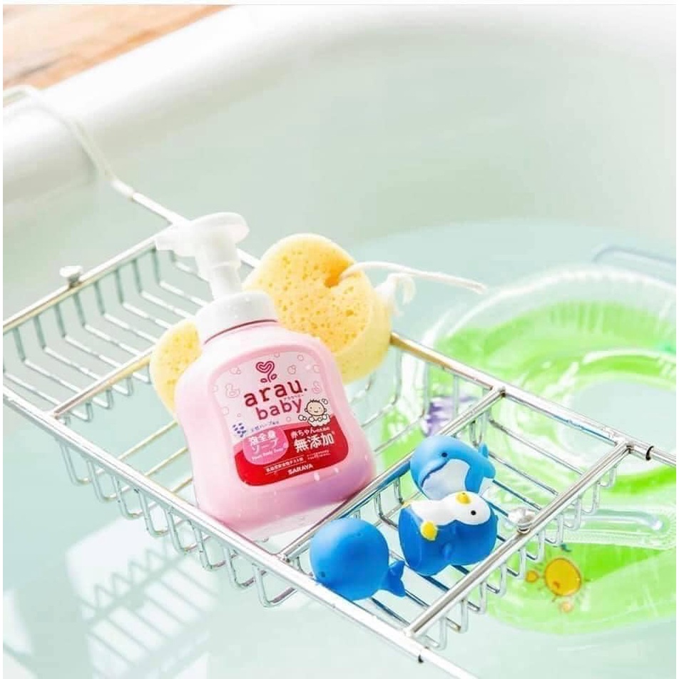 SỮA TẮM ARAU BABY Nhật Bản, sữa tắm thảo dược an toàn cho bé sơ sinh, trẻ em