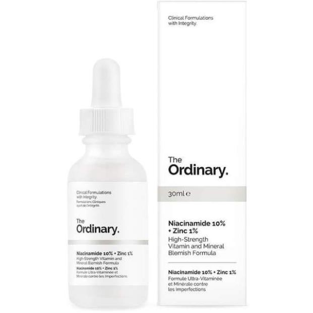 [TOP BÁN CHẠY] The Ordinary - Niacinamide 10% + Zinc 1% - Serum Dành Cho Da Mụn