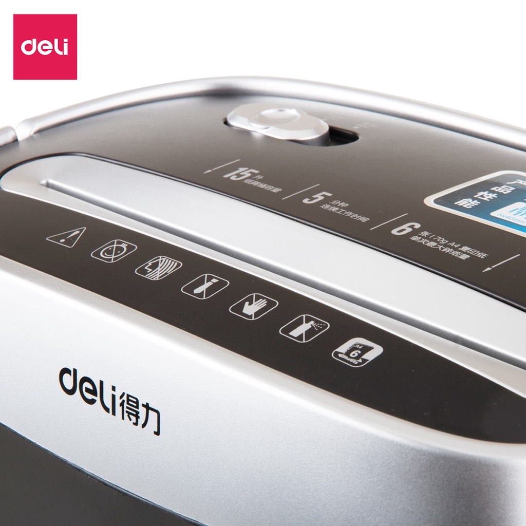 Máy Hủy Tài Liệu Cao Cấp Deli Chính Hãng - Phù Hợp Cho Bảo Mật Giấy Tờ Trong Doanh Nghiệp, Văn Phòng, Nhà Trường - 9928