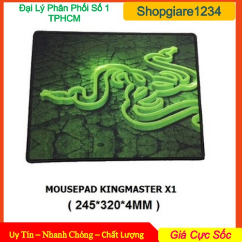 Lót chuột X1 Kingmaster size (245*320*4MM)