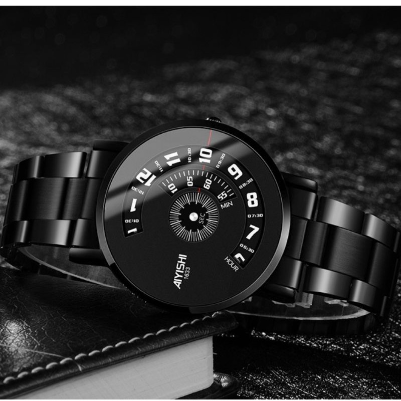 Hàng Độc Lạ | ĐỒNG HỒ NAM AIYISHI 1633 KIM DỌC độc đáo - Chạy trục số không kim Chính Hãng F128 -D5- | BigBuy360 - bigbuy360.vn