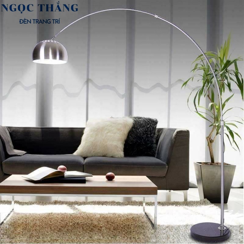 Đèn Cây Đứng Đọc Sách Trang Trí Phòng Khách Phòng Ngủ DC518 Ø22Cm Ngọc Thắng