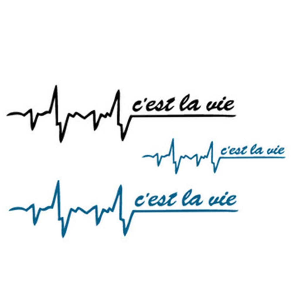 Bộ 2 tấm hình xăm giả tạm thời chống thấm nước sành điệu cho nam và nữ