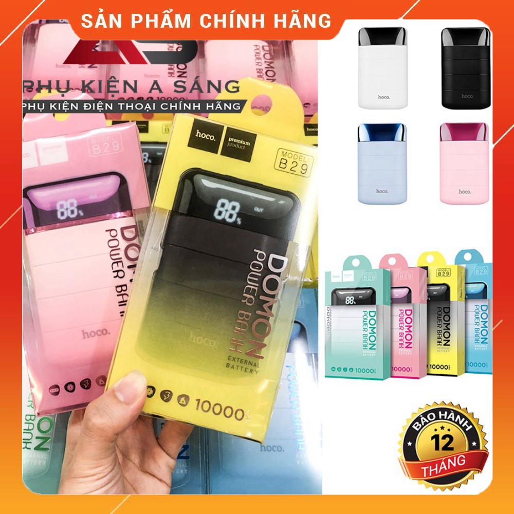 PIN SẠC DỰ PHÒNG HOCO. B29 - 10.000 Mah - CHÍNH HÃNG BẢO HÀNH 1 THÁNG