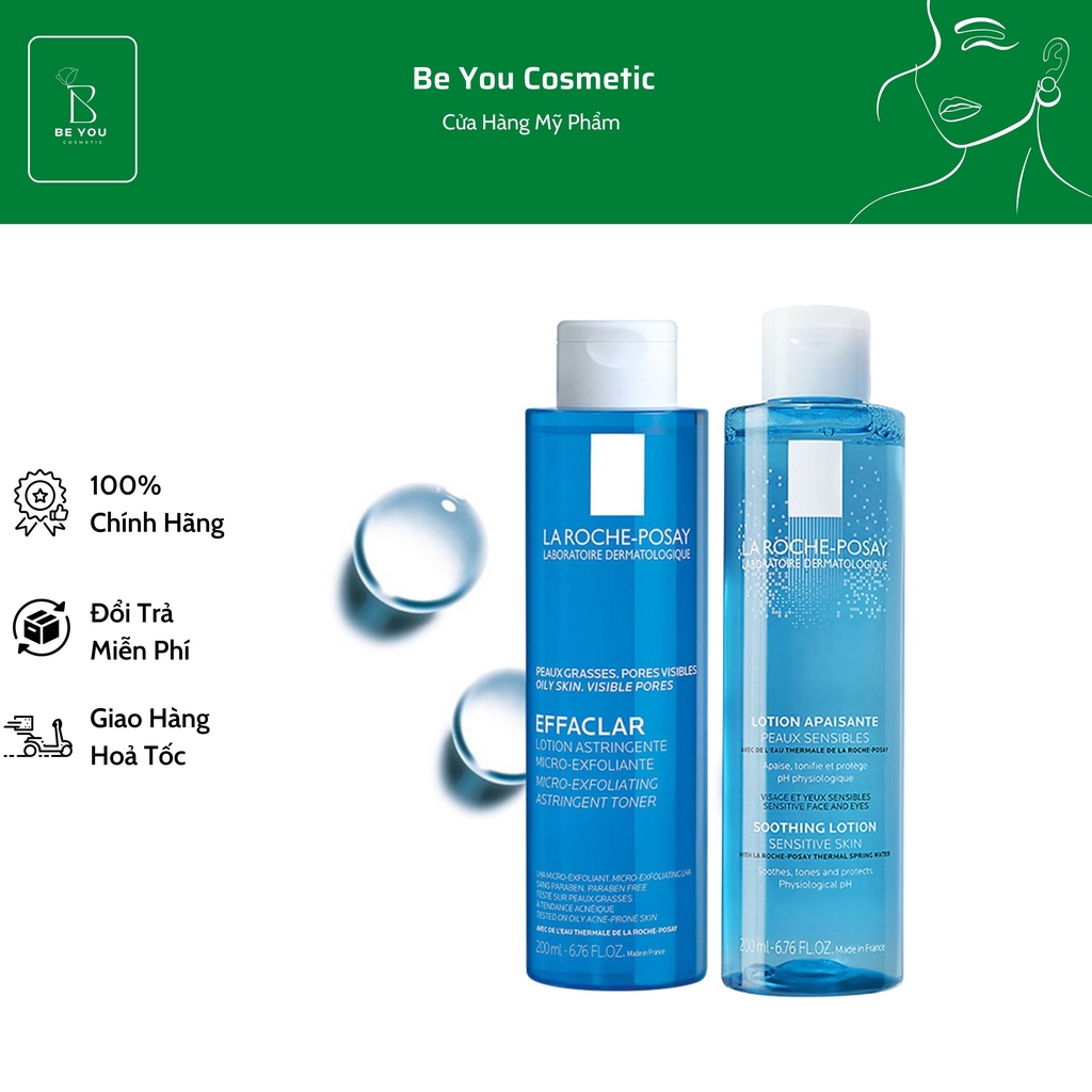 Nước Hoa Hồng La Roche Posay Dành Cho Da Dầu Mụn, Da Nhạy Cảm 200ml