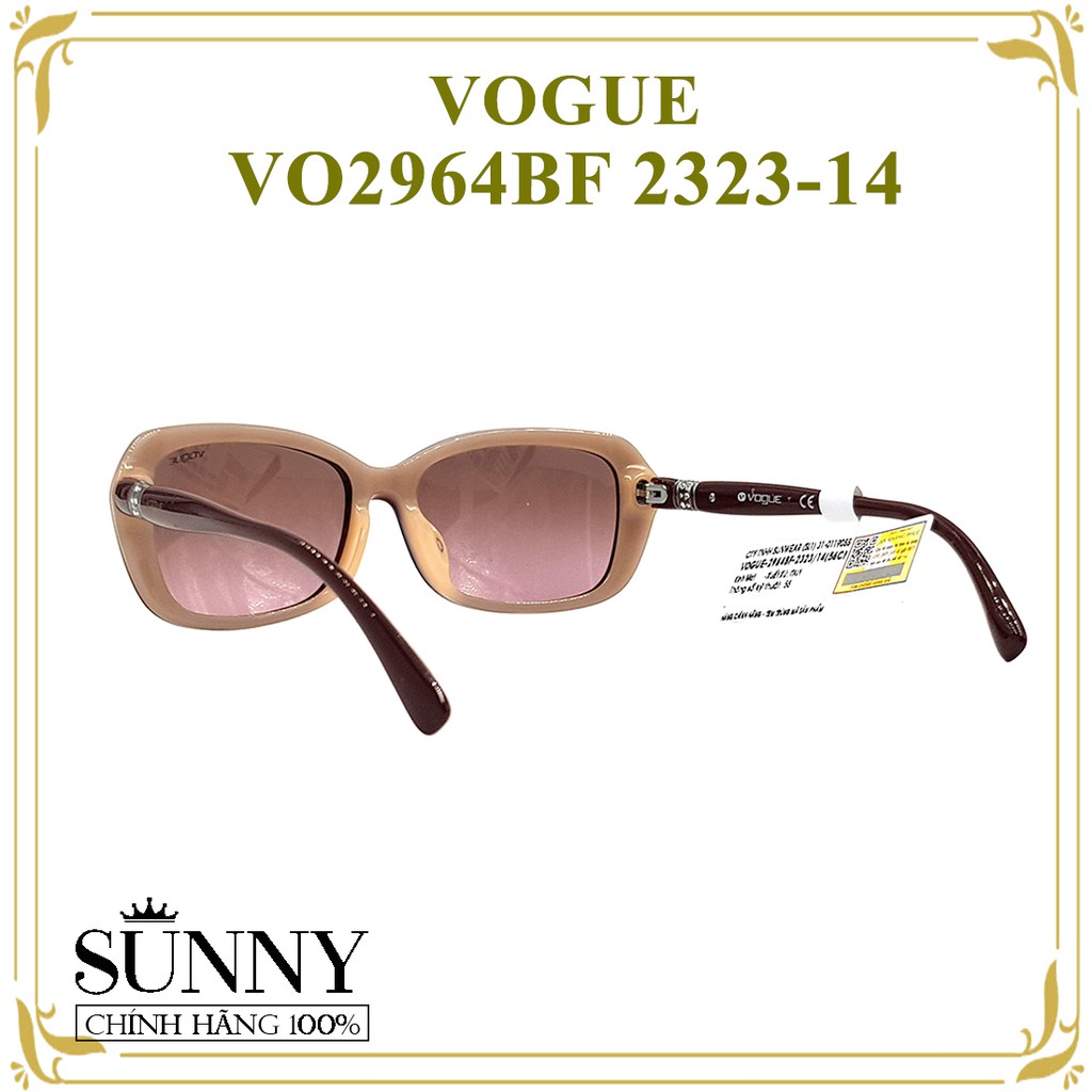 VO2964BF 2323-14 - Kính mát Vogue chính hãng Italia, bảo hành toàn quốc