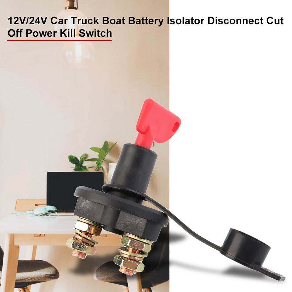 Công Tắc Ngắt Kết Nối 12v / 24v Cho Xe Hơi / Xe Tải / Tàu Thuyền