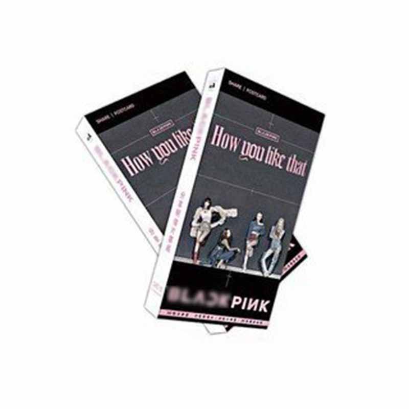 Hộp ảnh postcard Blackpink LISA JISOO JENNIE ROSE nhiều mẫu mới