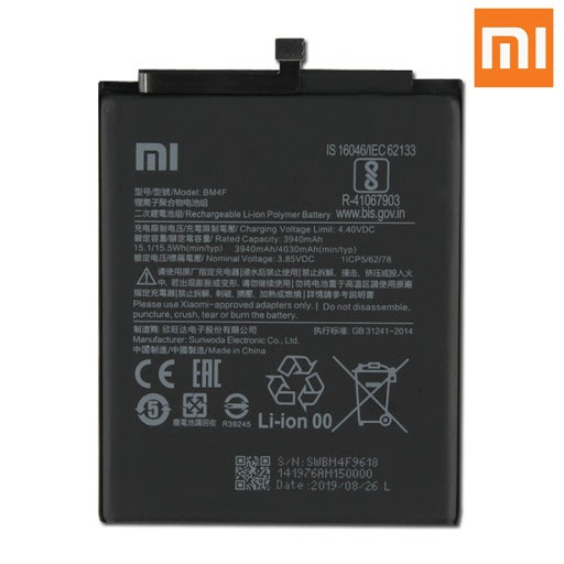 Pin Cho Xiaomi Mi CC9 CC9e CC9 E Mi A3 BM4F Thay Thế Chính Hãng - Bảo hành 3 tháng