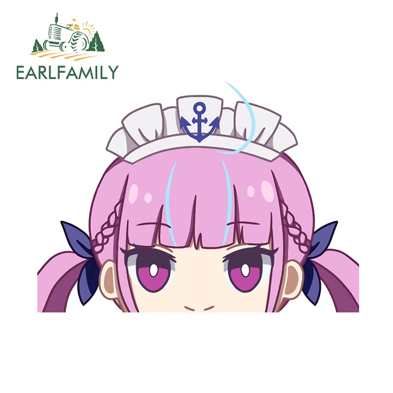 Đề Can 13cm inugami korone hololive peeker Dán Kính Chắn Gió Xe Hơi / Mô Tô / Xe Máy rv jdm van