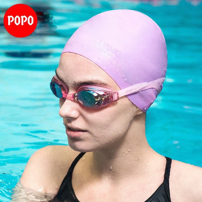 Mũ bơi người lớn, nón bơi người lớn chất liệu Silicone ngăn nước cao cấp SPORTY
