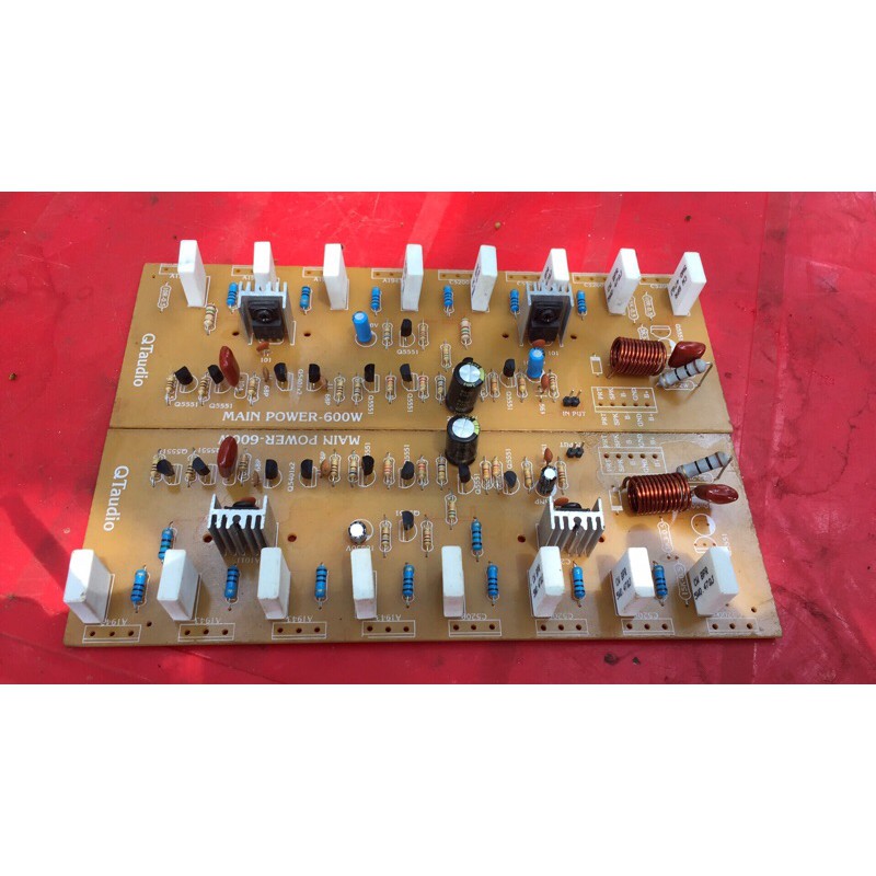 PCB công suất 16 sò ráp ampli