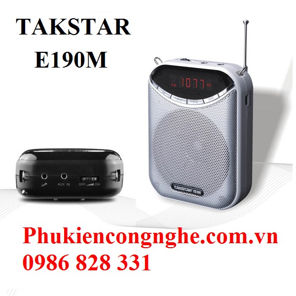 Máy trợ giảng không dây Takstar E190M hỗ trợ FM Radio