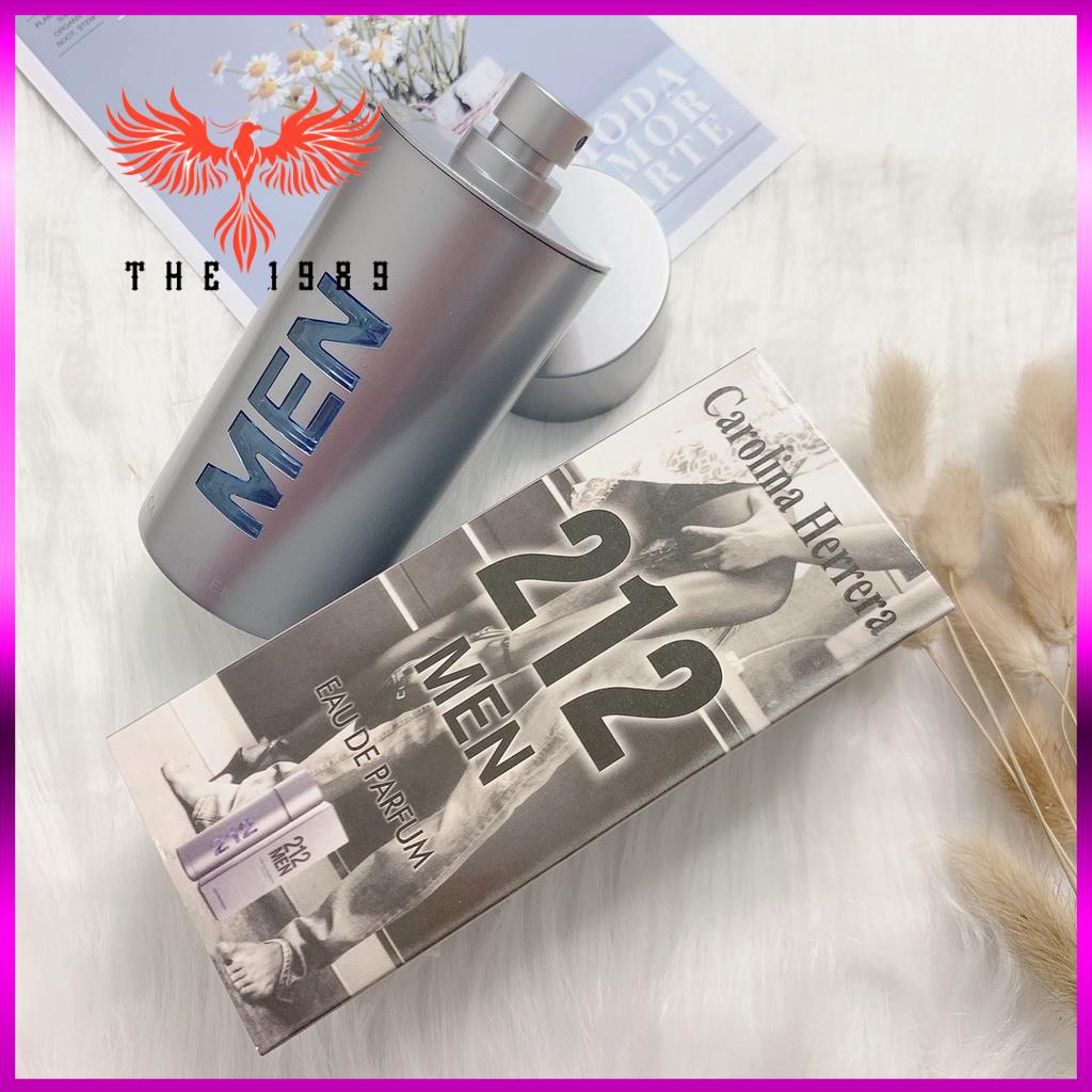 Nước hoa nam Carolina Herrera 212 NYC Men 100ml, nước hoa nam cao cấp phong cách tinh tế, sắc sảo, năng động | BigBuy360 - bigbuy360.vn