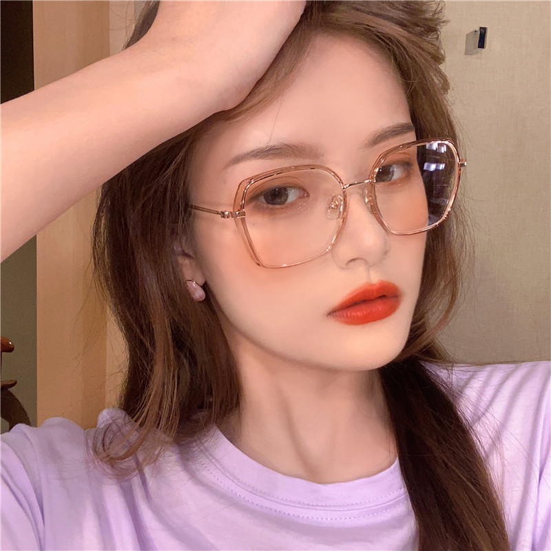 Mắt Kính Chống Bức Xạ Phong Cách Hàn Quốc Cho Nữ