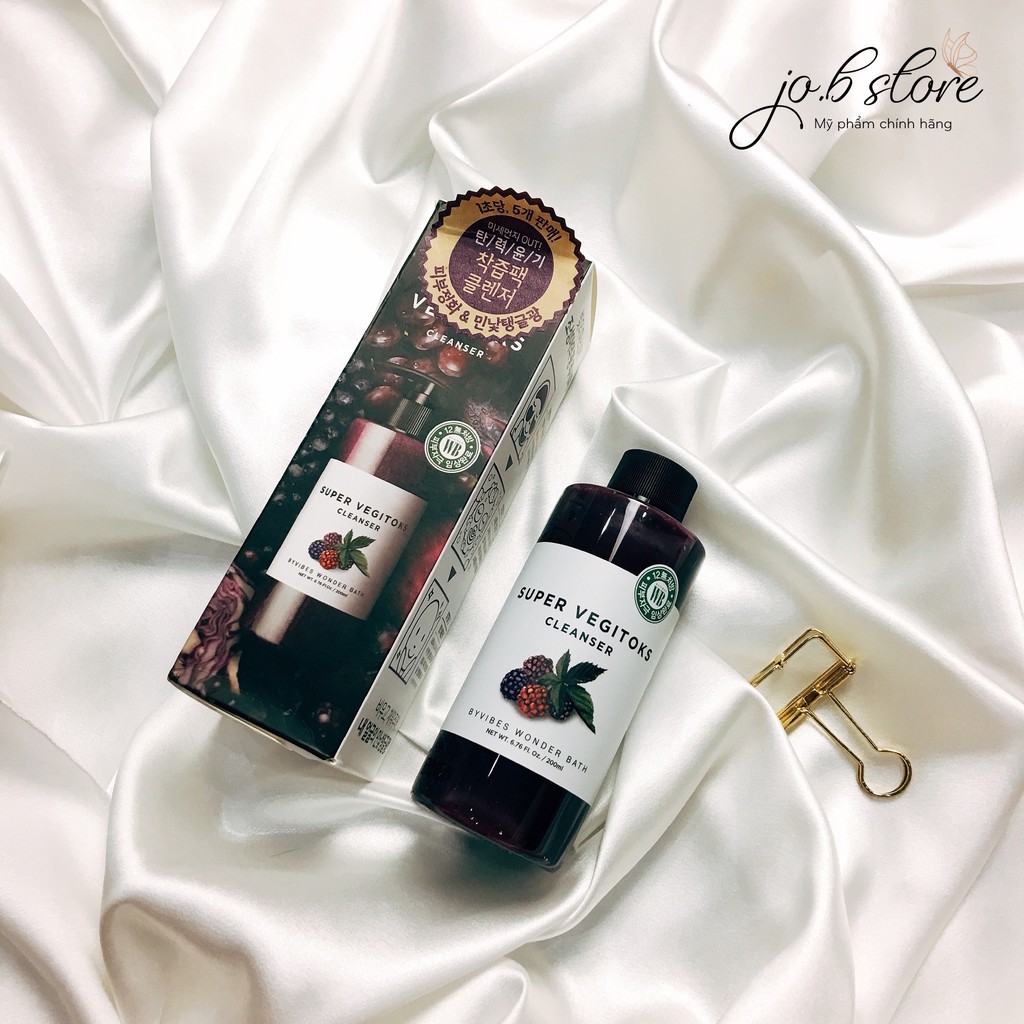 SỮA RỬA MẶT RAU CỦ SUPER VEGITOKS CLEANSER