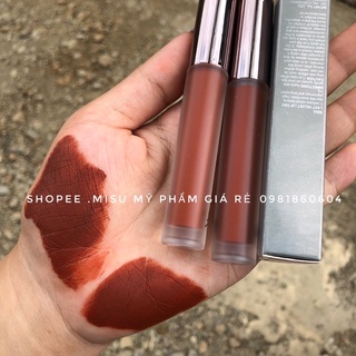 Son BBIA màu 25 38 nâu chocolate nắp bạc