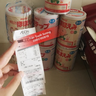 Sữa Meiji số 0 hàng nội địa 820g
