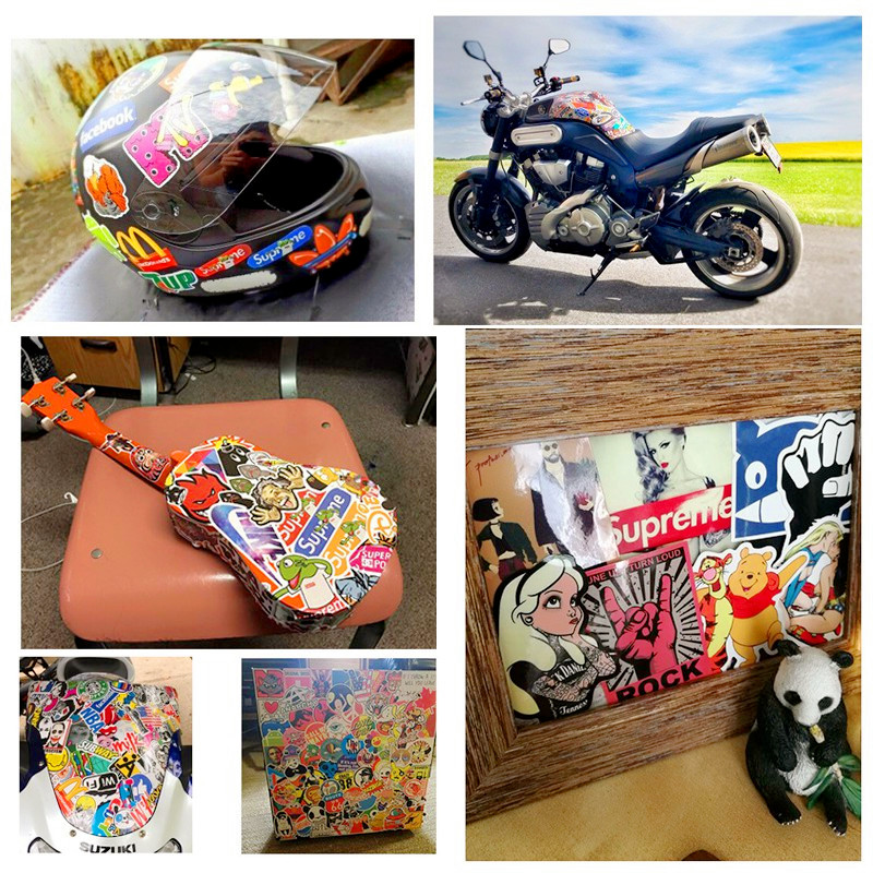 Set 10~100 Miếng Dán Chống Nước Trang Trí Đa Dụng