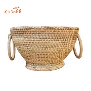 Giỏ Đan Mây Đựng Trái Cây / Bánh Kẹo Đa Năng Tiện Dụng