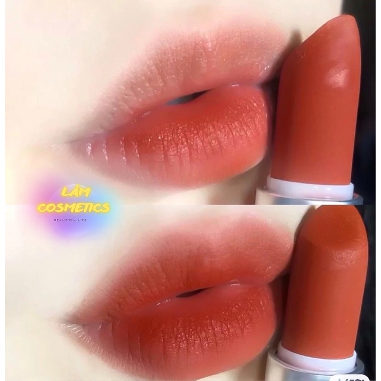 Son MAC 916 Devoted To Chili Màu Đỏ Gạch