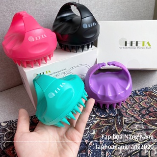 Lược gội đầu HEETA bill US - Heeta hair scalp massager shampoo brush - Tạp hóa Năng Nắng