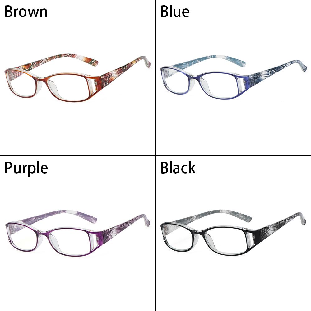 Mắt Kính Đọc Sách Gọng Siêu Nhẹ Chống Ánh Sáng Xanh Thời Trang Cổ Điển Cho Nữ