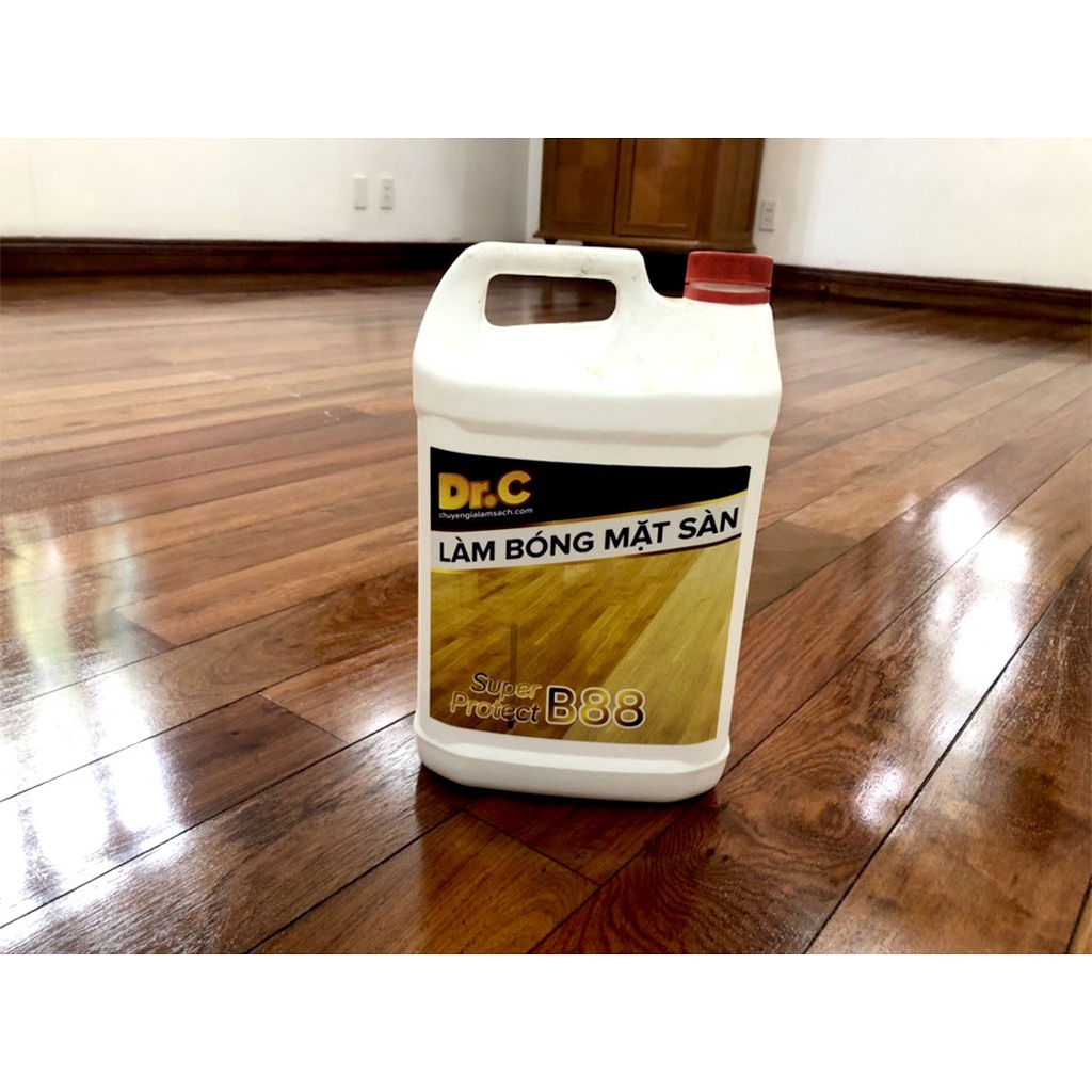 Dung dịch phủ bóng sàn gỗ, bảo vệ sàn, chống trơn trượt Dr.C B88