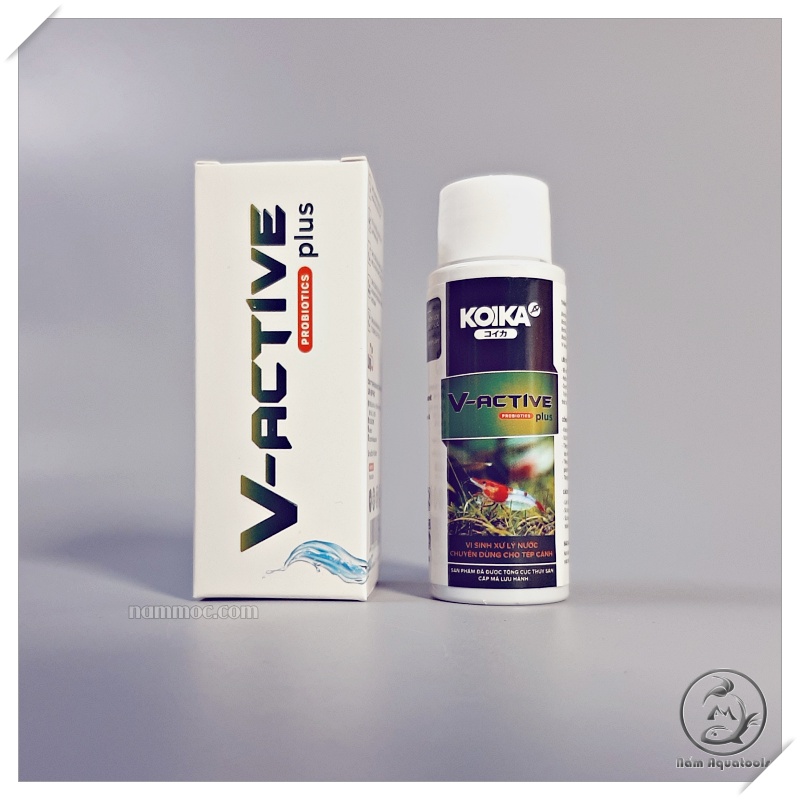 KOIKA V-ACTIVE PLUS | Vi Sinh Chuyên Dùng Cho Hồ Tép Cảnh