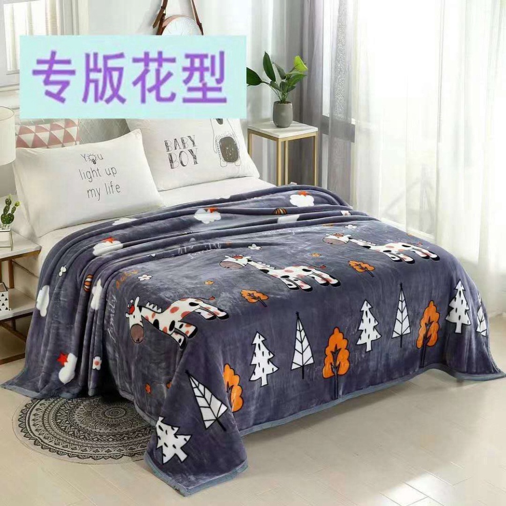 Chăn Thun Lạnh - Chăn Tuyết nhung - Chăn Lông Tuyết 2mx2m3 phù hợp cho mùa hè hoặc nằm phòng điều hòa Giá rẻ