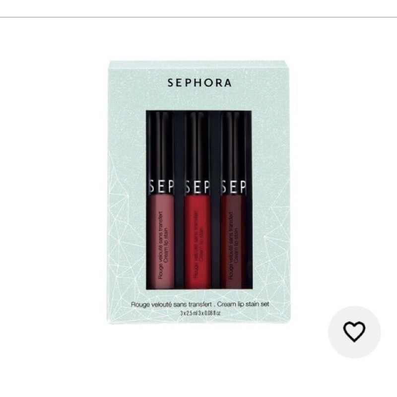 Set Son Sephora Mini Rouge (sẵn, còn 1 set duy nhất)