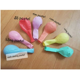 10 bóng màu đặc biệt pastel