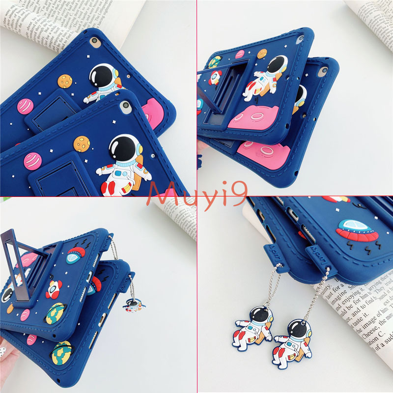 Vỏ silicon in phi hành gia ngoài không gian cho IPad 2018 Mini1/2/3 4 5 ipad6/Air2 Ipad Pro9.7 ipad2/3/4 ipad6 10.2 | BigBuy360 - bigbuy360.vn