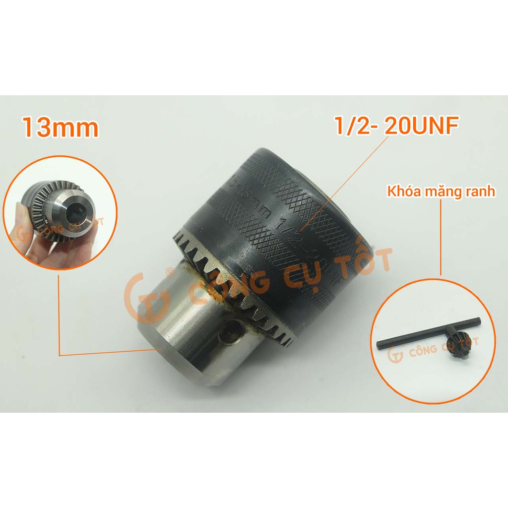 Đầu khoan kẹp khóa chìa Alpha