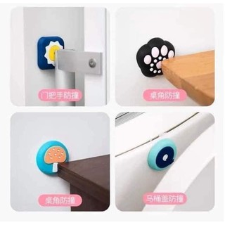 Miếng Dán Silicon Chống Va Đập Cửa Đa Năng