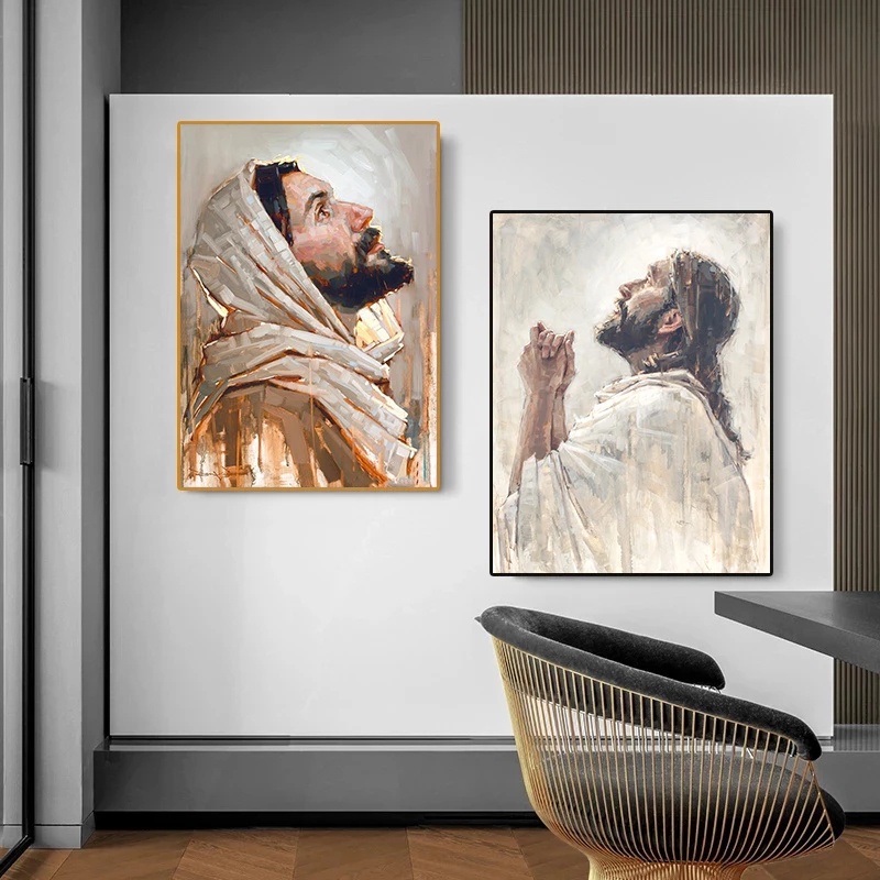 Tranh Treo Tường Nghệ Thuật Hình Thiên Chúa Jesus