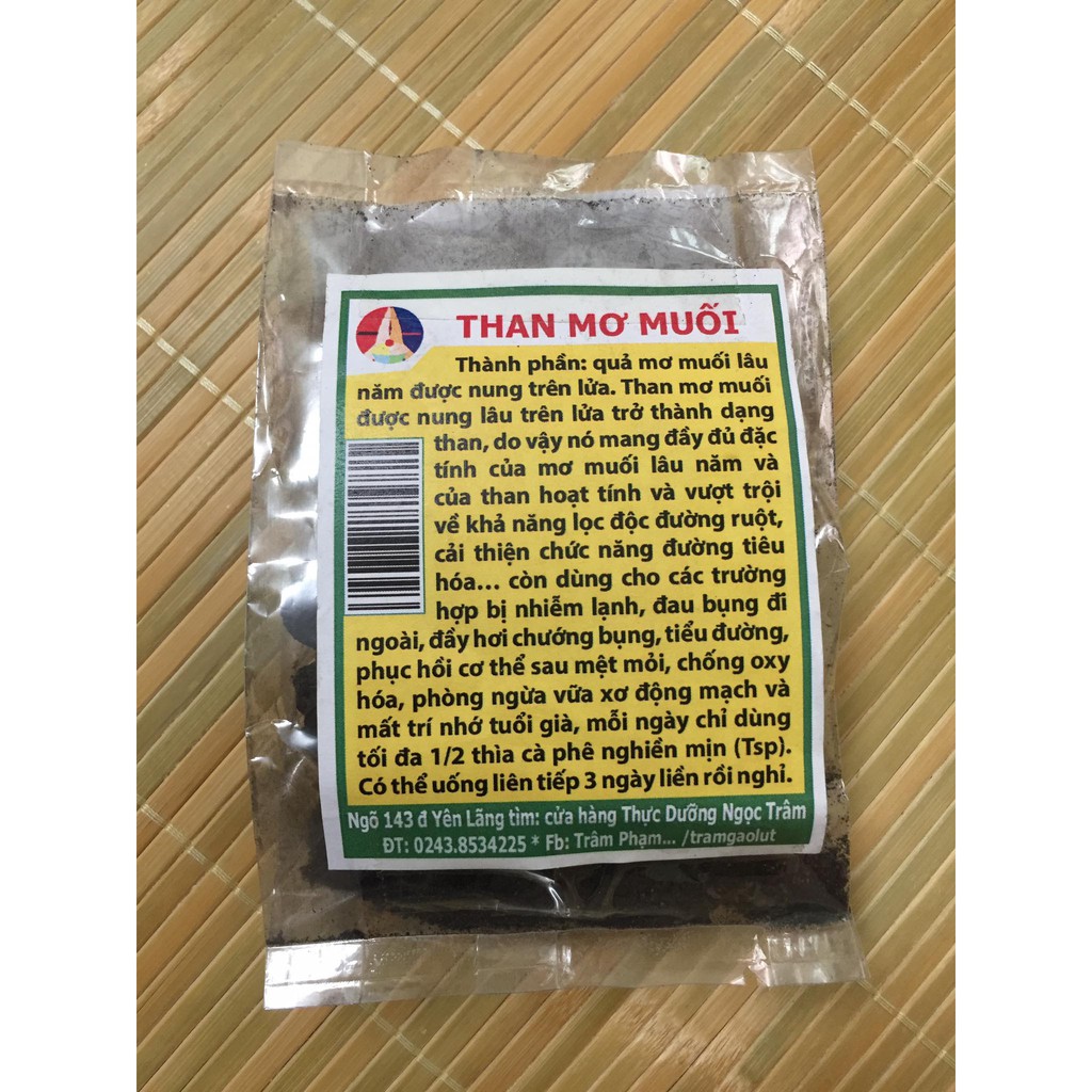 Than mơ muối lâu năm
