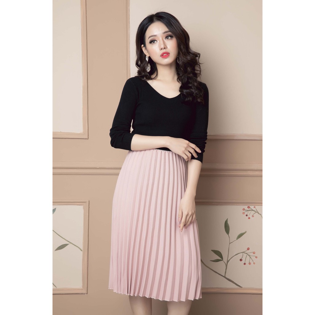 KOKA Áo len cổ tim 10802 | BigBuy360 - bigbuy360.vn