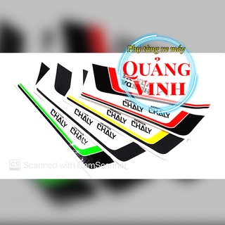 Tem Decal xe CHALY đủ màu