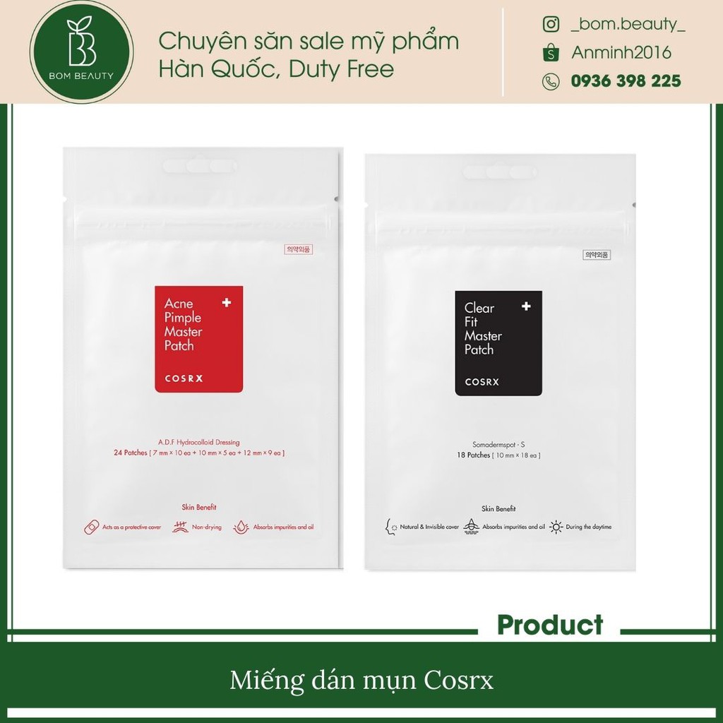 Miếng Dán mụn Cosrx Acne Pimple Master Patch